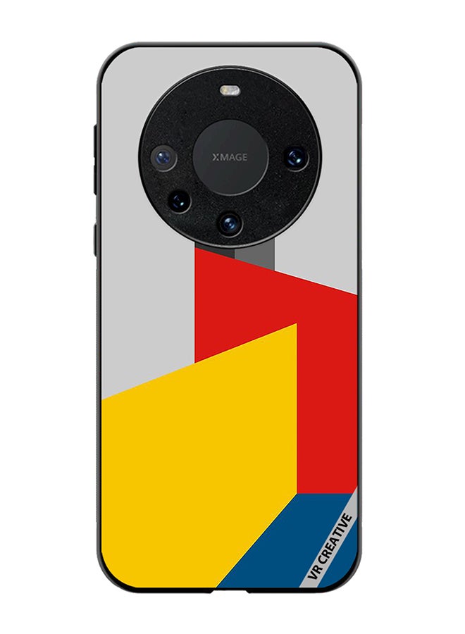 VR CREATIVE Protective Case Cover For Huawei Mate 60 Pro Plus Bauhaus Tower Design Multicolour - Image 1