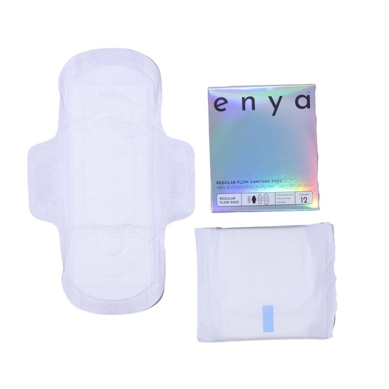 enya Regular Flow Organic Pads - 12 pcs - Image 3