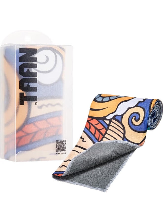 Taan Sports Towel, Trendy Design, For Badminton, Tennis, Swimming, Fitness, Sweat-Absorbing Fiber Towel, Soft And Breathable, Sk26 - Image 2