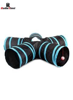 Cat Tunnel Toy 5 Way, Collapsible Cat Playhouse Pet Play Tunnel Tube with Storage Bag - pzsku/Z6F45CEA642197D8A69D5Z/45/_/1716803686/07c31460-4bca-4f48-942f-2ec44b6c6527