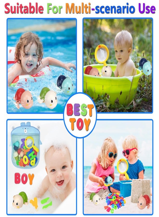 YYMHMF Bath Toys Kids Age 1-3 - Foam Bath Letters And Numbers Abc Alphabet Learning Toys Bathtub Toys Toddlers 2-4 Water Pool Shower Tub Toy Babies Infant 6-9-12-18-24 Months Gifts For 1-6 Year Old Boy Girl - Image 3