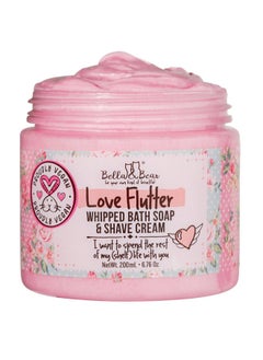 Bella & Bear Love Flutter Whipped Bath Soap And Shave Creambody Wash For Women And Girlsperfect Bar Soap Alternativenatural Shave Cream Paraben Free No Harmful Chemicals Cruelty Free Vegan - pzsku/Z6F45EB6A872A47419916Z/45/_/1707976183/ef282eb0-34a9-453e-a95d-012450f2b80b