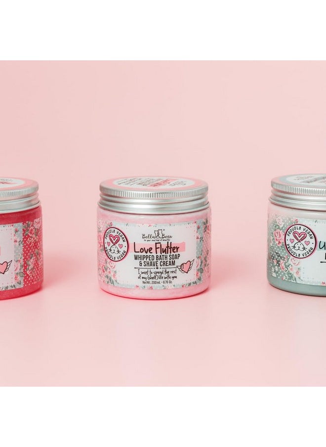 Bella and Bear Bella & Bear Love Flutter Whipped Bath Soap And Shave Creambody Wash For Women And Girlsperfect Bar Soap Alternativenatural Shave Cream Paraben Free No Harmful Chemicals Cruelty Free Vegan  - Image 2