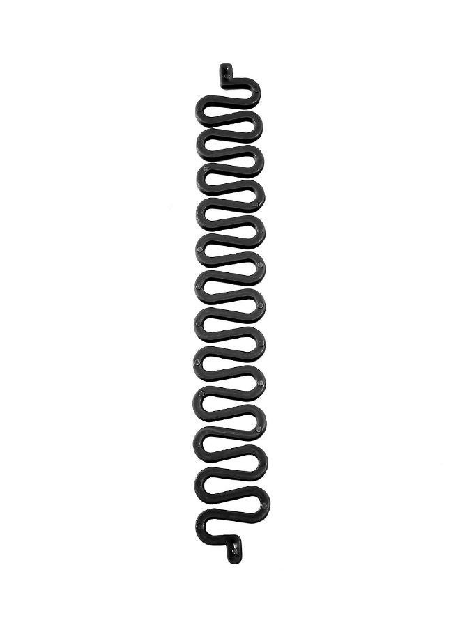 NIBEMINENT Braid Hair Styling Black 16 x 1 3centimeter - Image 1