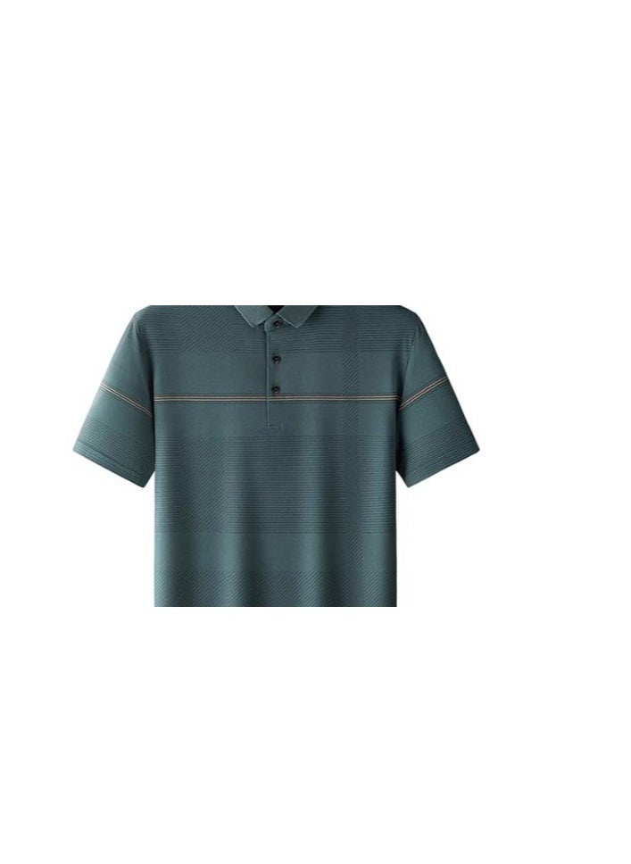 CARTELO Men's Loose And Breathable Short Sleeved T-Shirt Polo Shirt  - Image 2