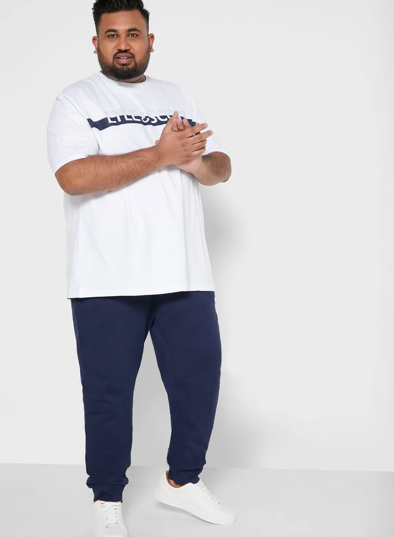 Lyle & Scott Cuffed Skinny Sweatpants