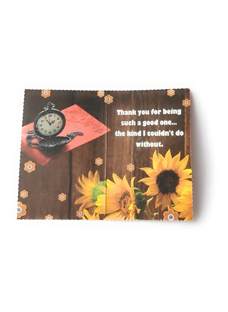 Saugat Traders - Saugat Traders Gift for Friend Boys - Men Leather Wallet & Greeting Card - Gift for Male Friend-Birthday Gift - Image 1