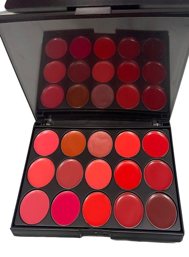 KIRA Cosmetics 15 Color Soft Matte Lipstick Palette - Image 2