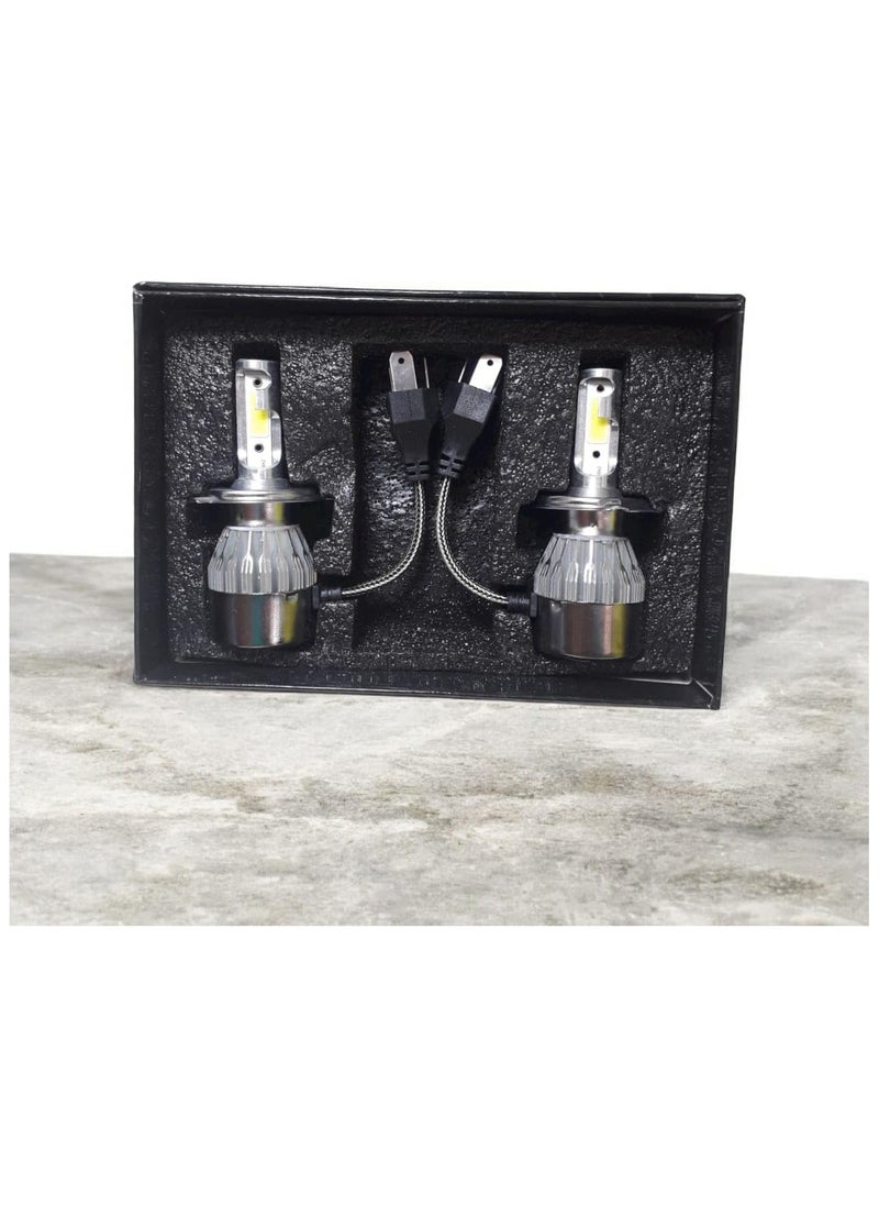 ماركة غير محددة مصابيح أمامية LED، مجموعة لمبات السيارات، 2 قطعة H4 D75 إضاءة 6000K من MT BEST BUY  - Image 2