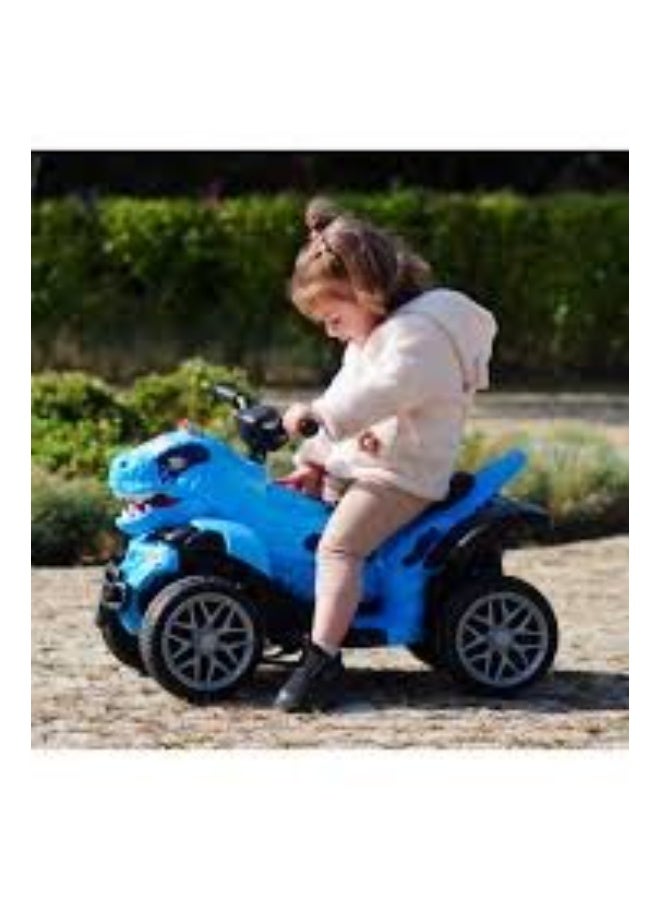 Blue Raptor 4-Wheel Power Quad for Kids - Image 2