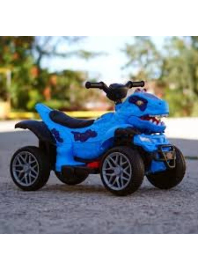 Blue Raptor 4-Wheel Power Quad for Kids - Image 3