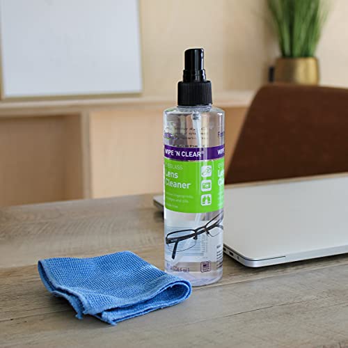 Flents منشفة تنظيف العدسات Wipe'N Clear من Flents، لإزالة بصمات الأصابع والبقع من النظارات والهواتف والأجهزة الإلكترونية الأخرى، قابلة للغسل في الغسالة - Image 3