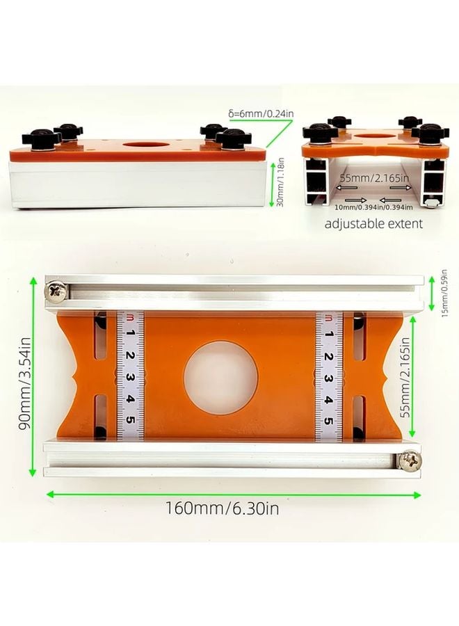 Second Generation Groove Board Router Table With Transparent Cover Locator Milling Cutter - Image 3