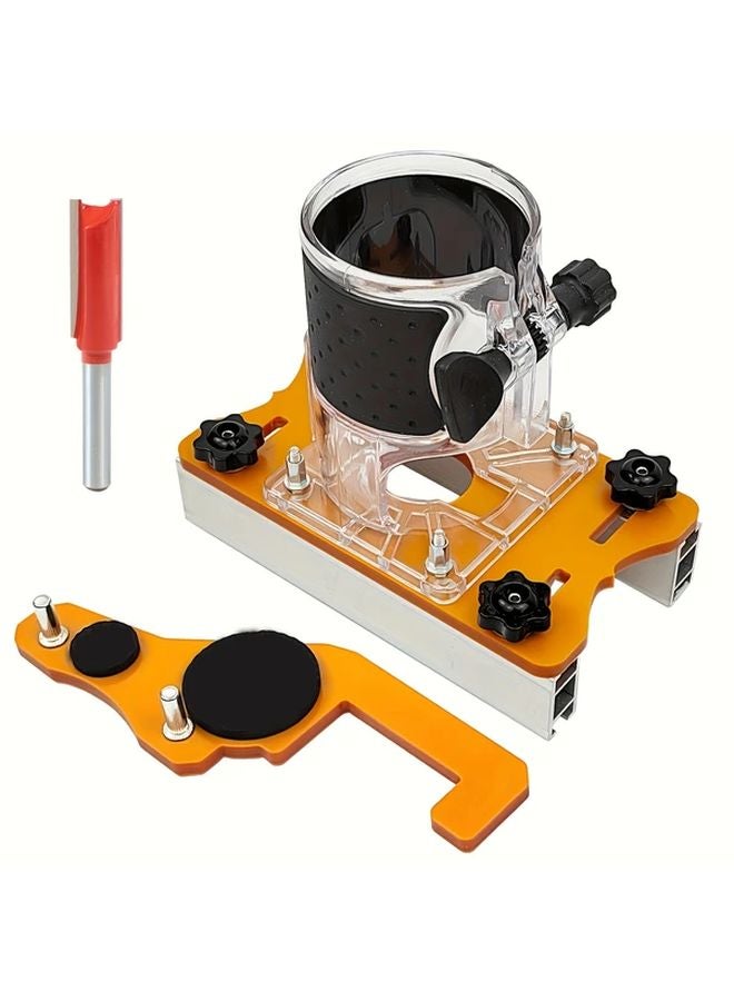 Second Generation Groove Board Router Table With Transparent Cover Locator Milling Cutter - Image 1