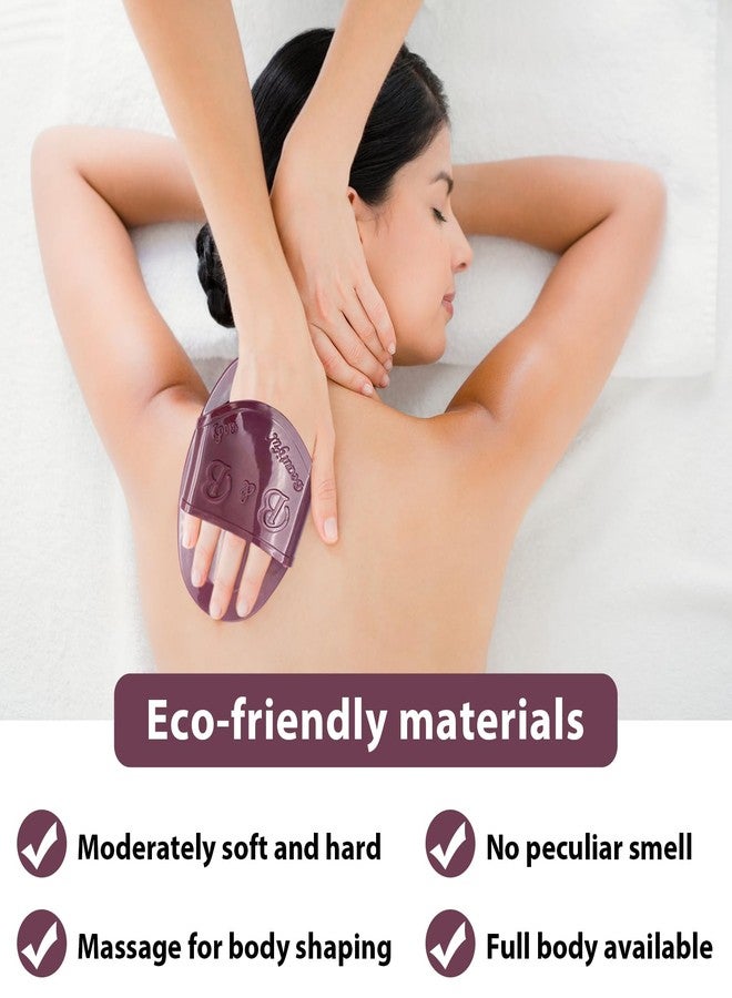Daureve 2pcs Meridian Massage Brush Set,Upgraded Professional Meridian Massage Brush,Full Body & Scalp Acupressure Tool for Head-to-Toe Relaxation, Salon Quality Comb Gift Idea - Image 4