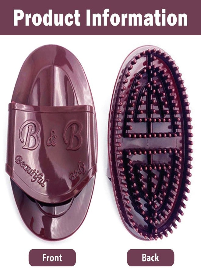 Daureve 2pcs Meridian Massage Brush Set,Upgraded Professional Meridian Massage Brush,Full Body & Scalp Acupressure Tool for Head-to-Toe Relaxation, Salon Quality Comb Gift Idea - Image 3