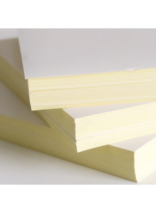 A6 Sticker Matte Finish Paper (10 x 15 cm) | Pack of 100 | Printable Adhesive Shipping Labels for Inkjet & Laser Printers - view 3