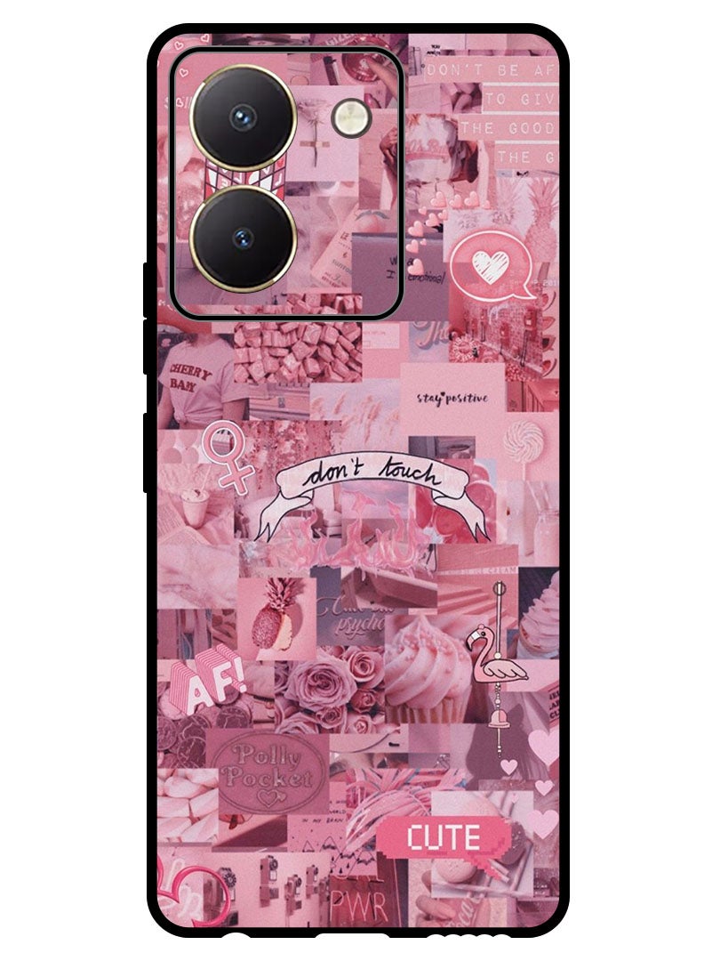 Theodor Protective Case Anti Scratch Shock Proof Bumper Cover For Vivo Y77t Dont Touch - Image 1