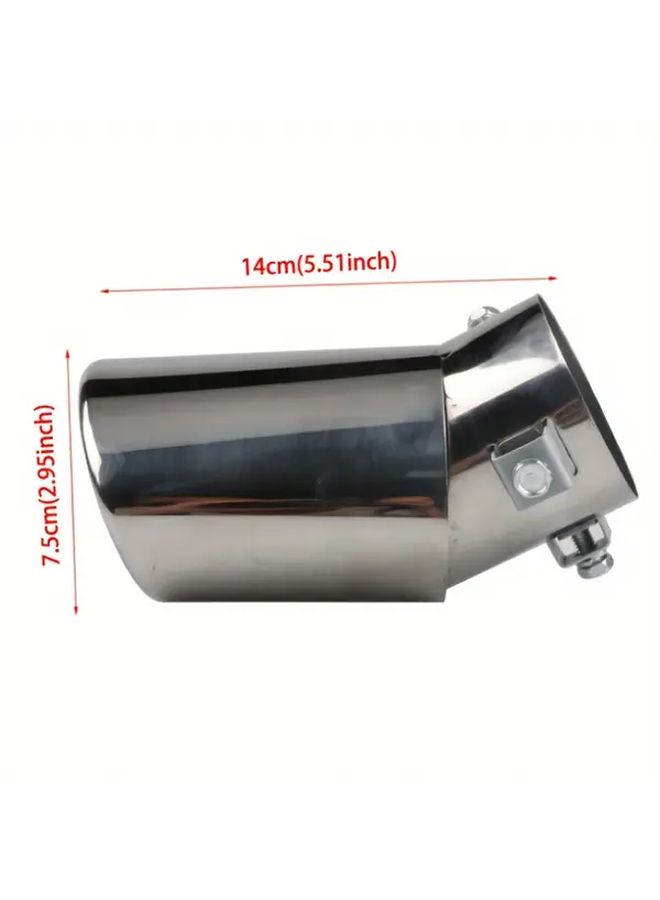 Universal Car Exhaust Tailpipe Set For Sedan SUV SR Color With Box - Image 4
