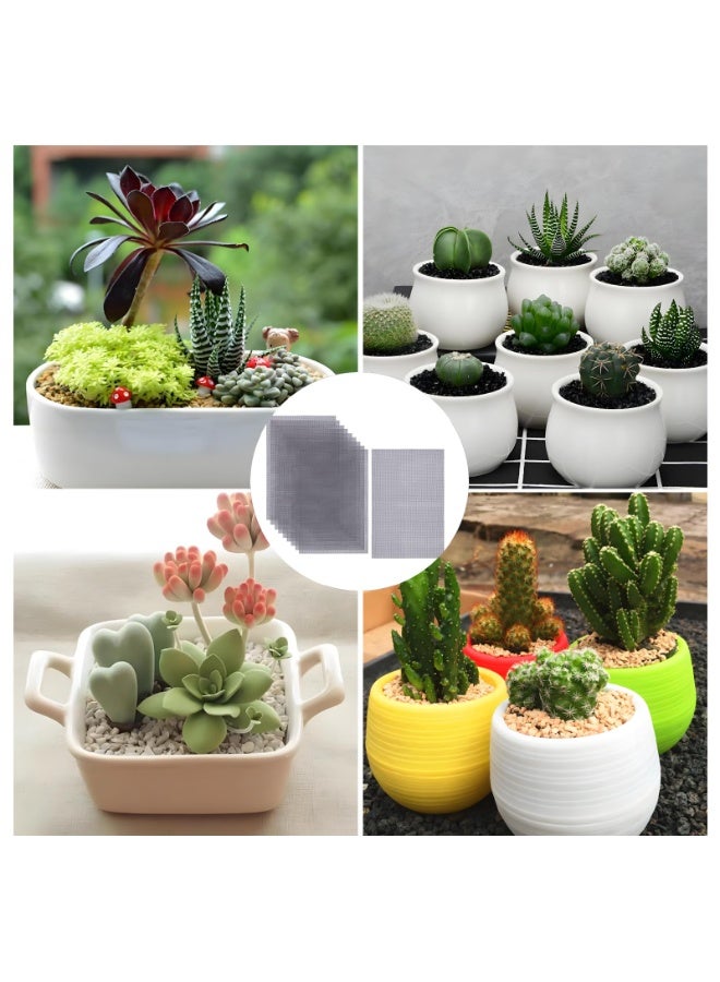 Polyethylene Flower Pot Net Pads, 30x20 cm, for Potted Plants, Pack of 5 - Image 4