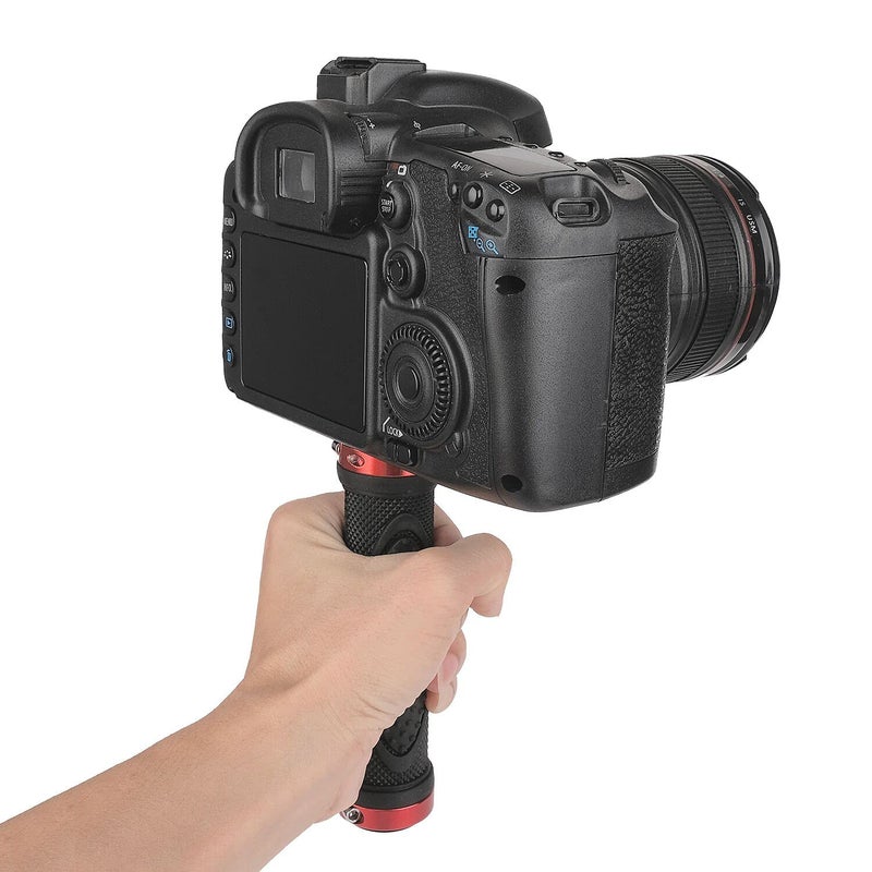 ChromLives Camera Handle Grip Support Mount Universal Handlegrip Camera Stabilizer with 1/4 inches Male Screw for Digital Video Camera Camcorder Action Camera LED Light Phone - Image 4