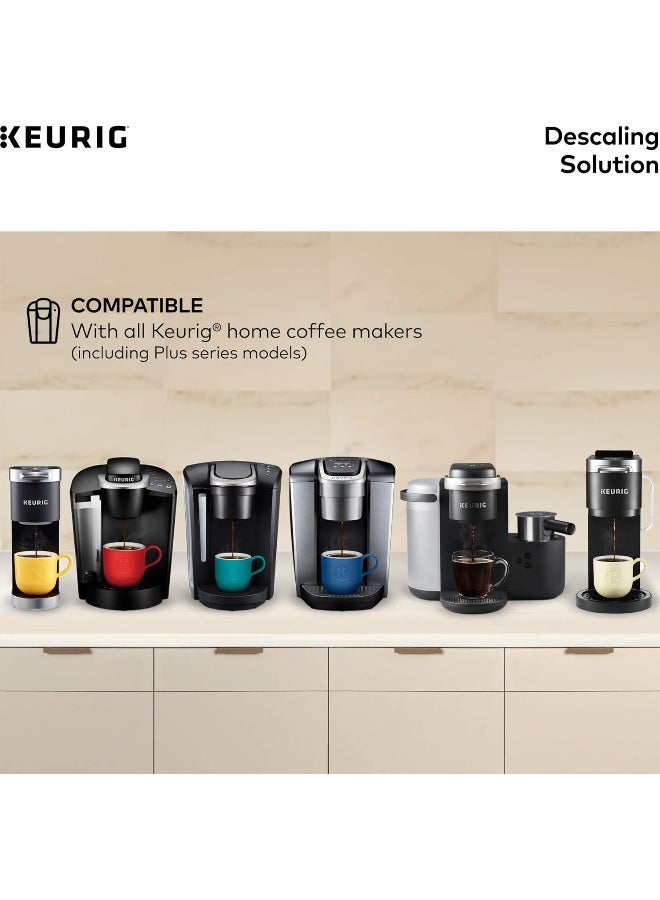 Keurig Descaling Solution For All Keurig 2.0 and 1.0 K-Cup Pod Coffee Makers - Packaging May Vary - Image 4