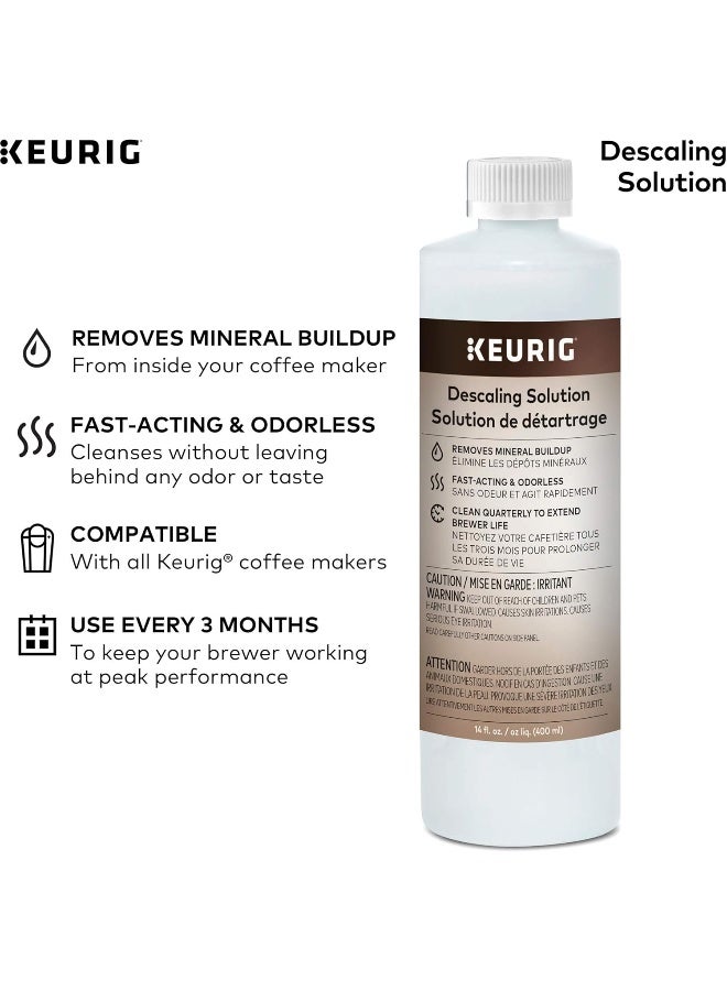 Keurig Descaling Solution For All Keurig 2.0 and 1.0 K-Cup Pod Coffee Makers - Packaging May Vary - Image 2