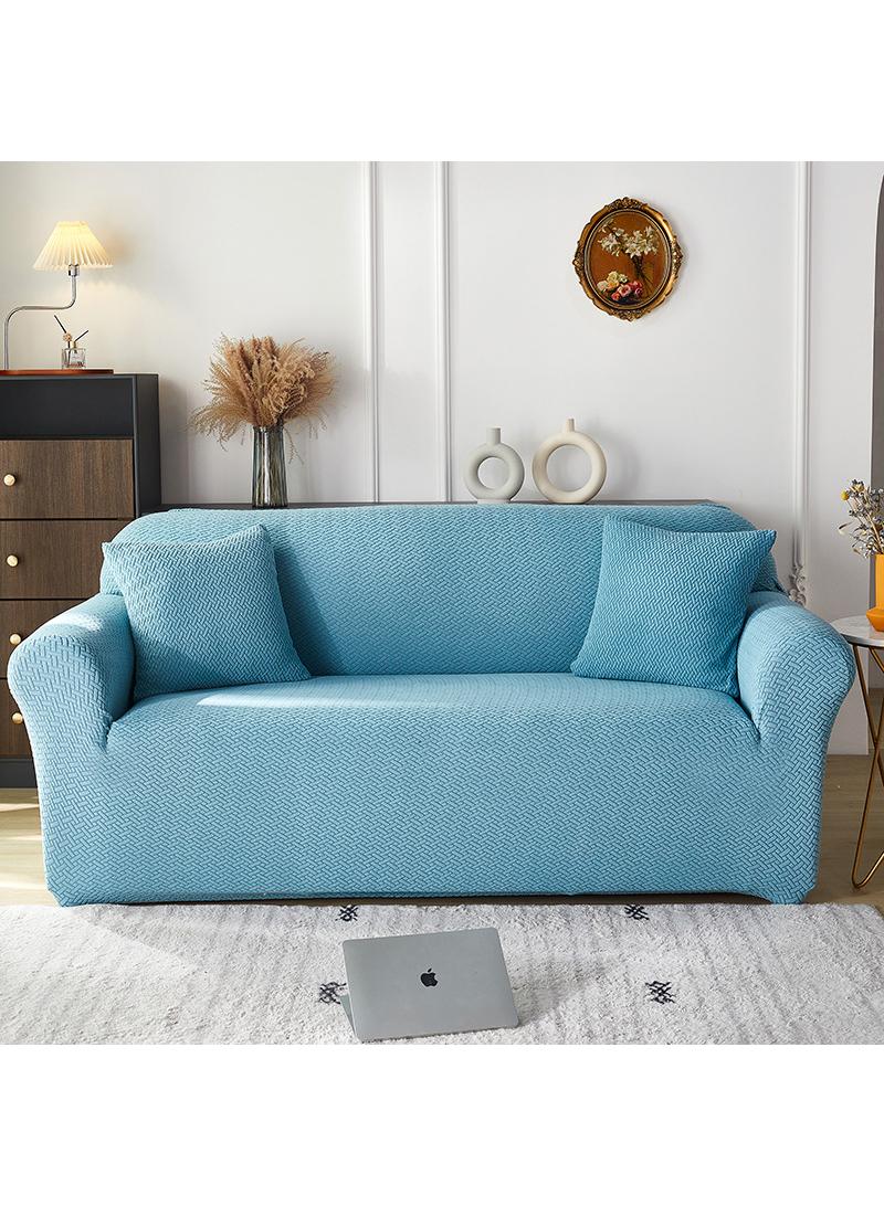 Full coverage elastic sofa cover, cushion, living room cover, suitable for three person sofas 190-230cm
