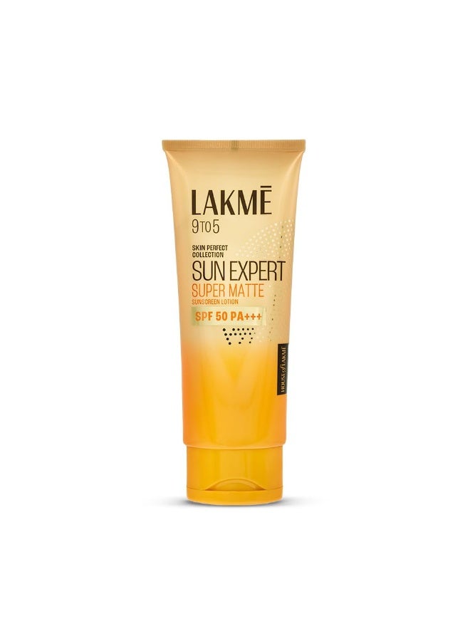 LAKME LAKMÉ Sun Expert SPF 50 Ultra Matte Lotion, For all skin type 50 ml - Image 1