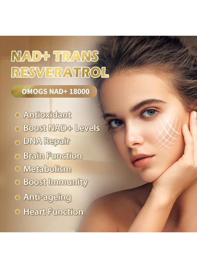 OMOGS NAD+ 18000 Supplement for Healthy Aging - Image 5