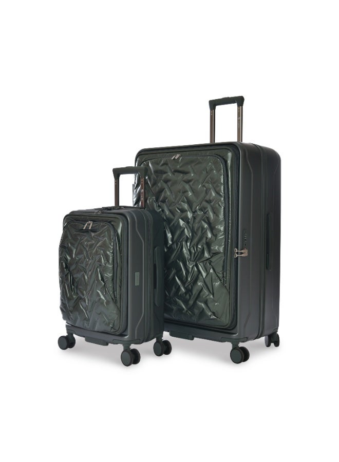 ماجلان طقم شنط سفر صلب من ماجلان بعجلات – قطعتان - Image 1