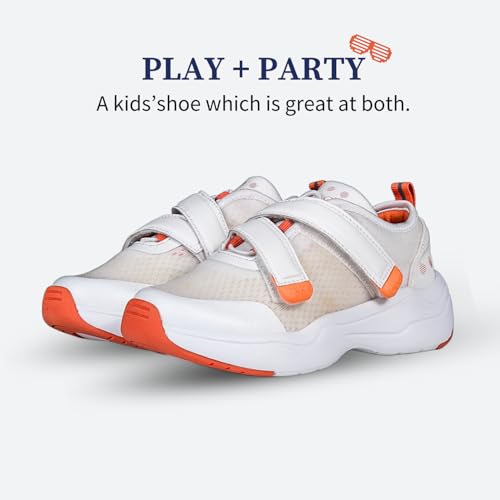 buds Healthy Kids Shoes |Orange Pop| 7-7.5 Years | Wide Toe Box Shoe | Casual Sports Shoe's | Comfortable Shoes for Boys, Girls | Party-Shoes | Lightweight and Breathable | Shoes with Arch Support - Image 2