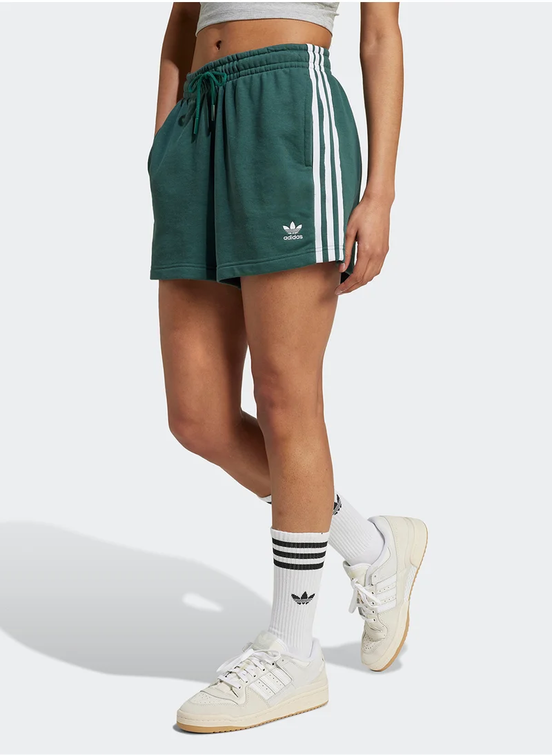 اديداس اوريجينالز 3 Stripe Shorts French Terry