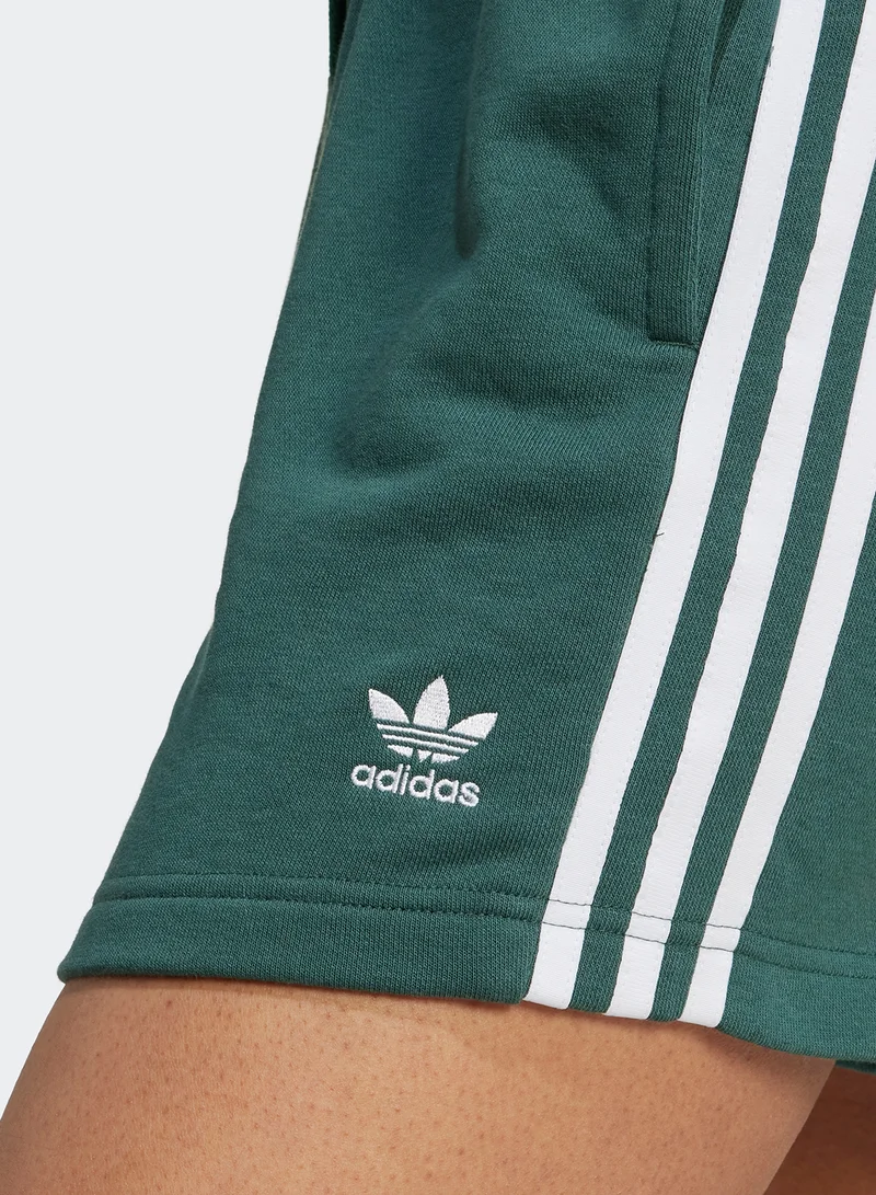 adidas Originals 3 Stripe Shorts French Terry