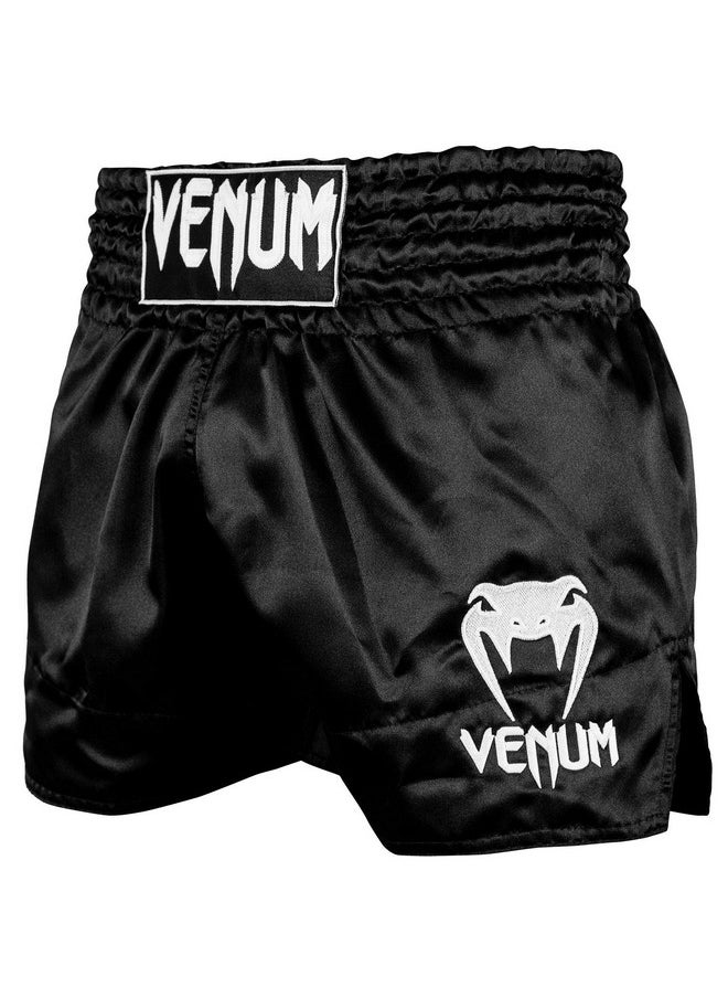 VENUM - Muay Thai Shorts Classic - Black/White - M - Image 1