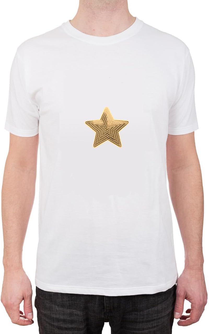 FAVOMOTO 10PCS Gold Star Iron on Patch, Sequin Embroidered Sewing Appliques Embellishments Embroidery Star Patches for Clothes Hats Jackets Backpacks Appliques Decor - Image 5