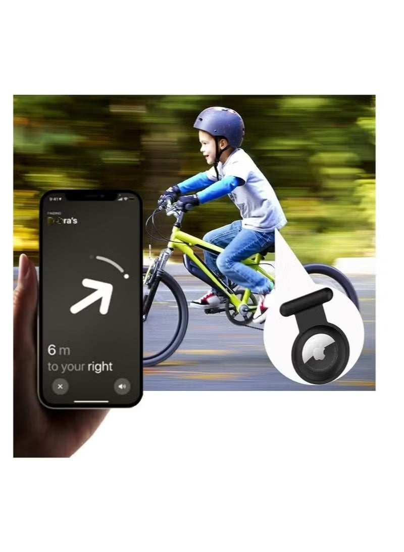 4 Pcs Hidden Silicone Protective AirTag Case ，Compatible with Apple AirTag with Invisible Pin Holder ，Anti Lost AirTag cover Suitable for Kids and Elderly - Image 5