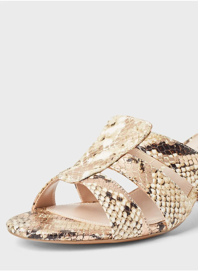 ديون لندن Mayanna Leather Sandals