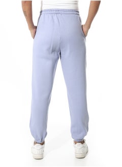 Andora Elastic Waist Fleeced Pants_Lavender  - Image 3