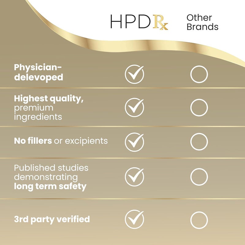 HPD Rx مكمل PAPCLEAR لدعم المناعة الطبيعي بالكامل من صياغة الأطباء 21 فيتامينات ومغذيات مع فطر شيتاكي العضوي 90 كبسولة عبوة من 1 - Image 5