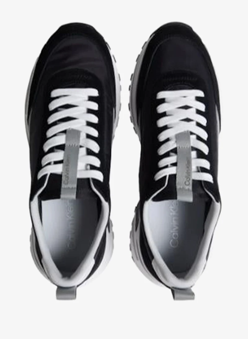 CALVIN KLEIN Black/Granite Road/White Trailblazer — Suede Runner Trainers for Men | Best Price UAE