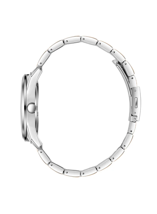 لي كوبر ساعة يد رجالية معدنية تناظرية . -  مم