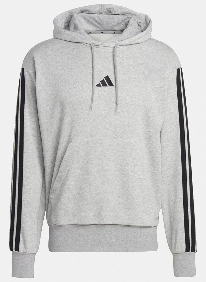Adidas essentials three stripes french terry men's hooded sweatshirt  - Image 2