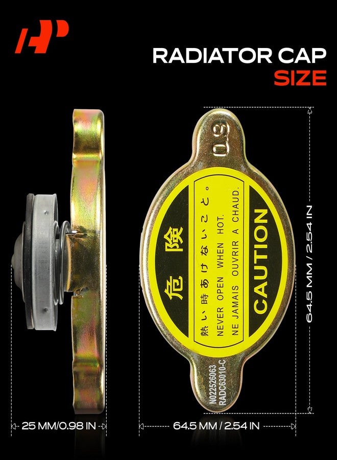 A-Premium Radiator Cap Cover - Compatible with Toyota, Mazda, Nissan, Lexus, Hyundai, Honda, Kia, Suzuki, Ford, Dodge, Chevrolet, GMC Models - Camry, Corolla Land Cruiser, 4Runner, 323, Pathfinder - Image 5