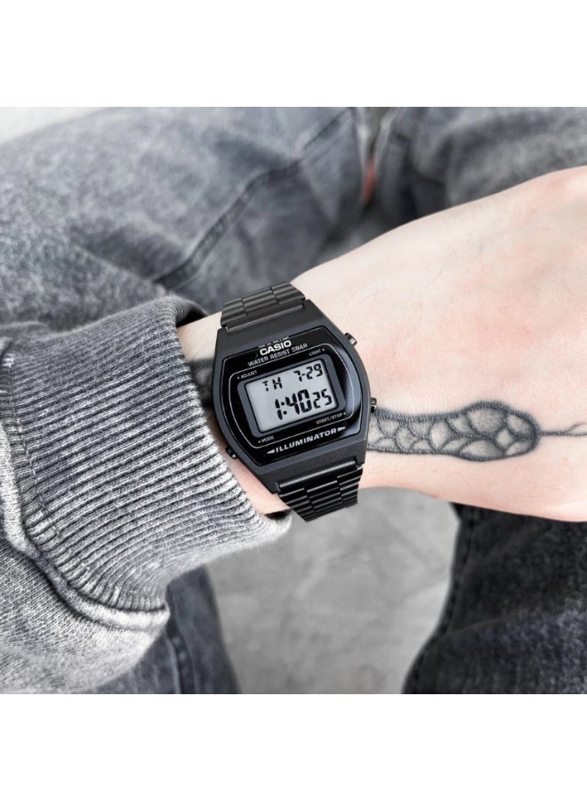 CASIO Men's Stainless Steel Digital Wrist Watch B640WB-1ADF - Image 3