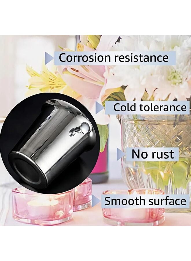 دلو ثلج سعة 5 لتر، وعاء مشروبات من الفولاذ المقاوم للصدأ للحفلات، دلو مشروبات كبير للبيرة والنبيذ والشمبانيا والمشروبات الباردة، لوازم الحفلات والبار - Image 3