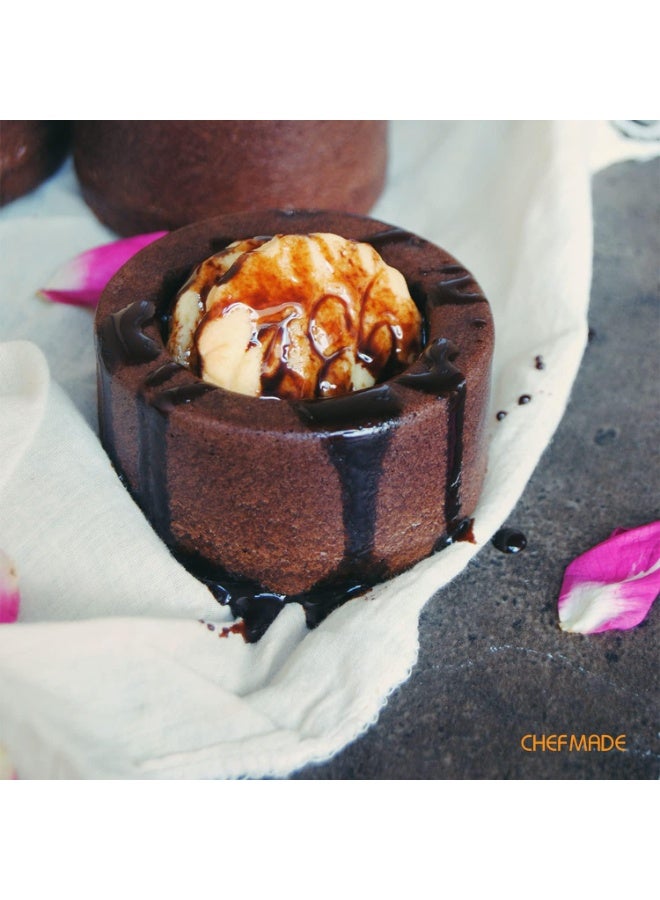 شيف ميد قالب مافن 6 أكواب غير لاصق صينية كب كيك متينة بتوزيع حرارة متوازن وسطح سهل التنظيف لتحضير المافن والكب كيك باحترافية موديل WK9051 - Image 5