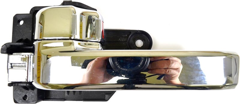 PT Auto Warehouse TO-2952M-LH Chrome Interior Door Handle - Driver Side - Image 1