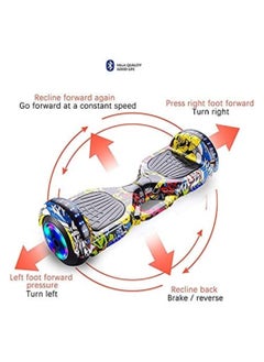 Cool Baby 6.5inch Smart Electric Scooter 2 Wheels Self Balancing Scooter Lithium Battery Hoverboard Balance Scooter with Led Lights best gift for children  - Image 3