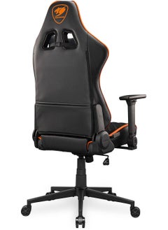 Cougar Cougar Armor One V2 F Gaming Chair, Woven Fabric Surface, 4D Folding Armrests, 155° Reclining, Piston Lift Height Adjustment, Up to 12kg Weight Support, Black / Orange | 3MA2FORB.0001  - Image 5